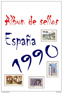 Portada del album de España 1990