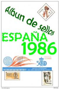 Portada del album de España 1986