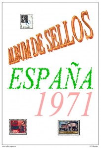 Portada Portada del album de España 1971